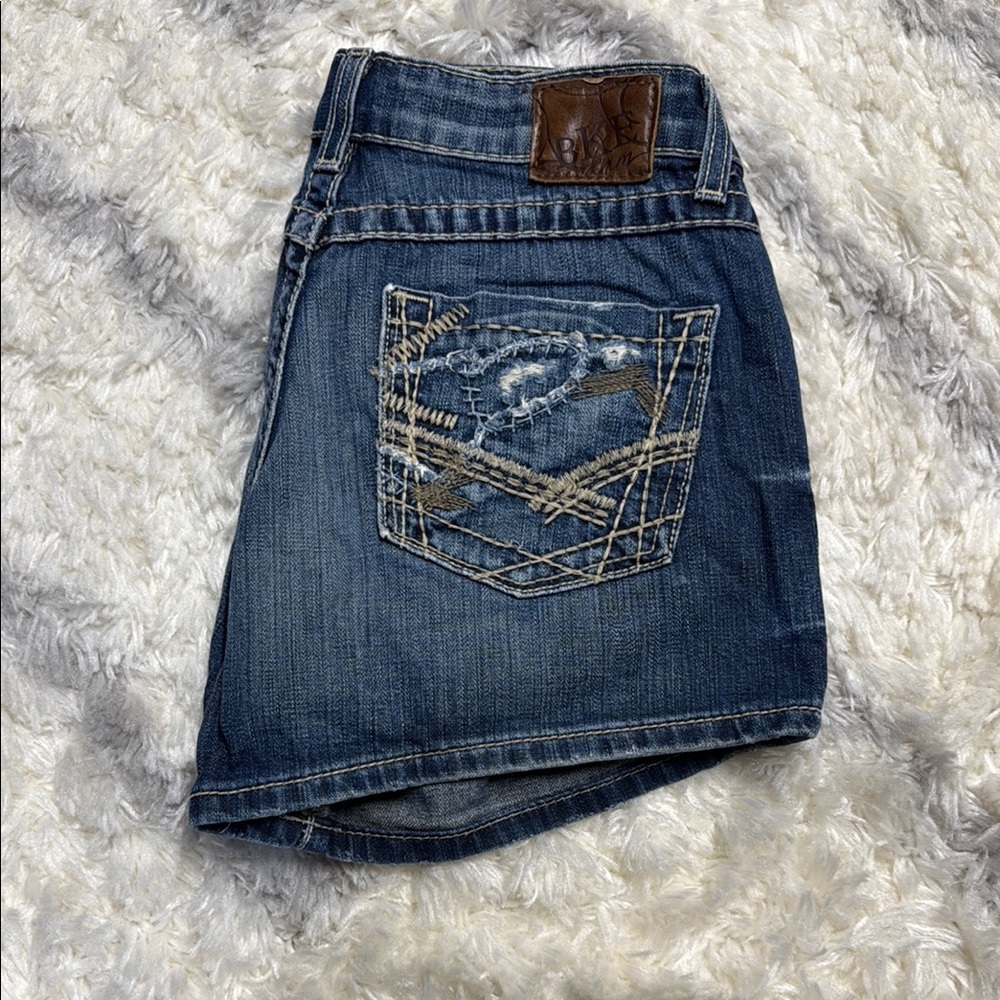 BKE Women's Blue Jean Shorts